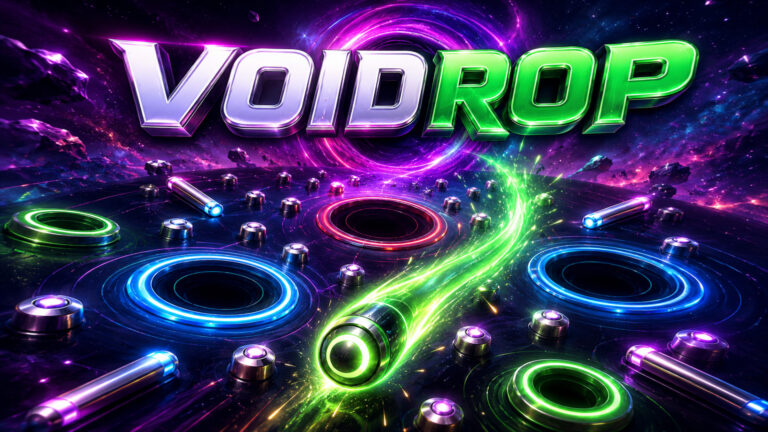 VOIDROP — HTML5 casino mini-game с собственной математикой и серверной логикой